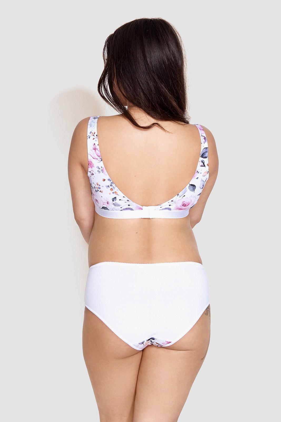 Biustonosz soft Mitex bez fiszbin Basic Lilly Flowers Mama