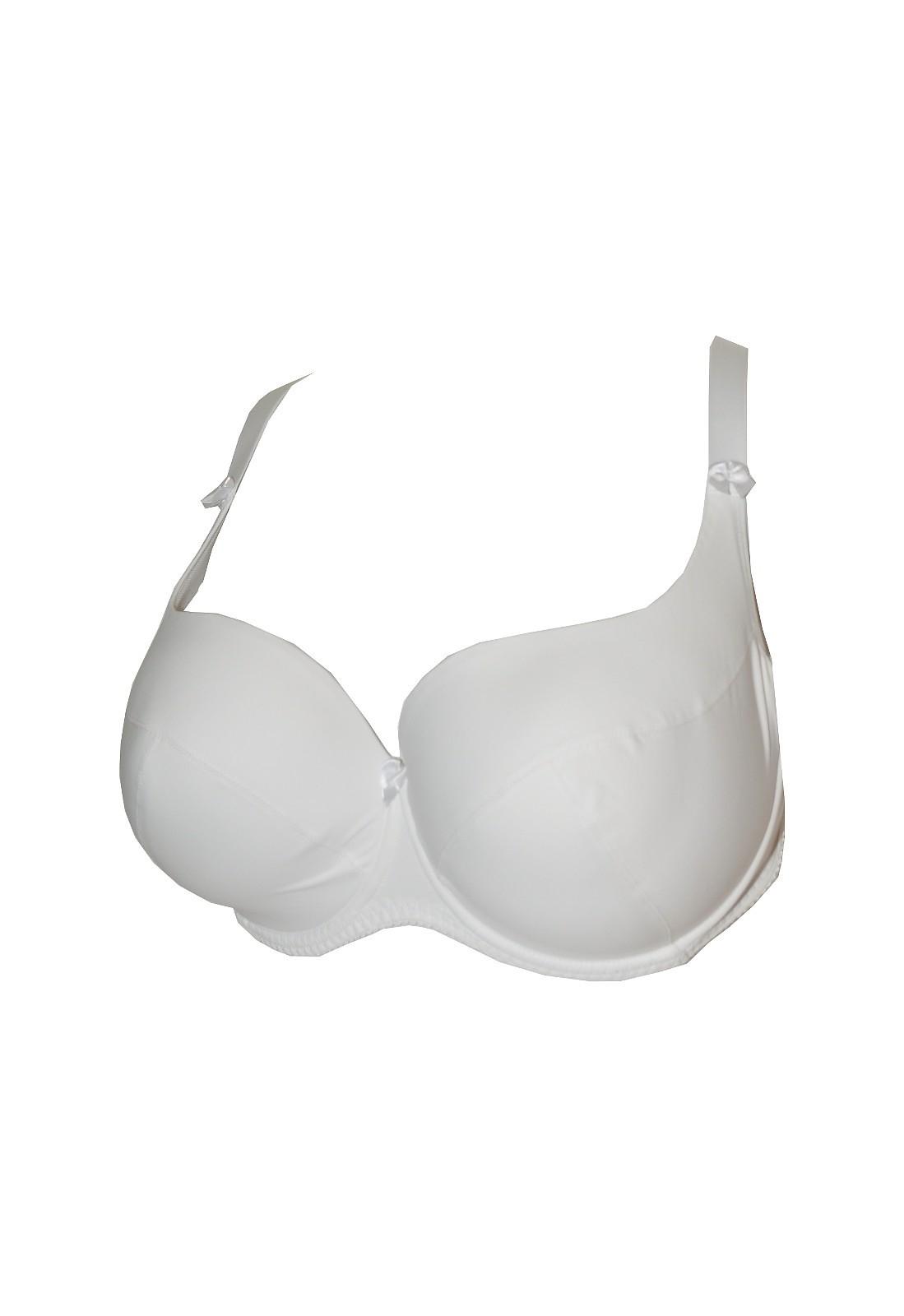 Biustonosz full cup Malinez Nicole Big Light gładki G-H