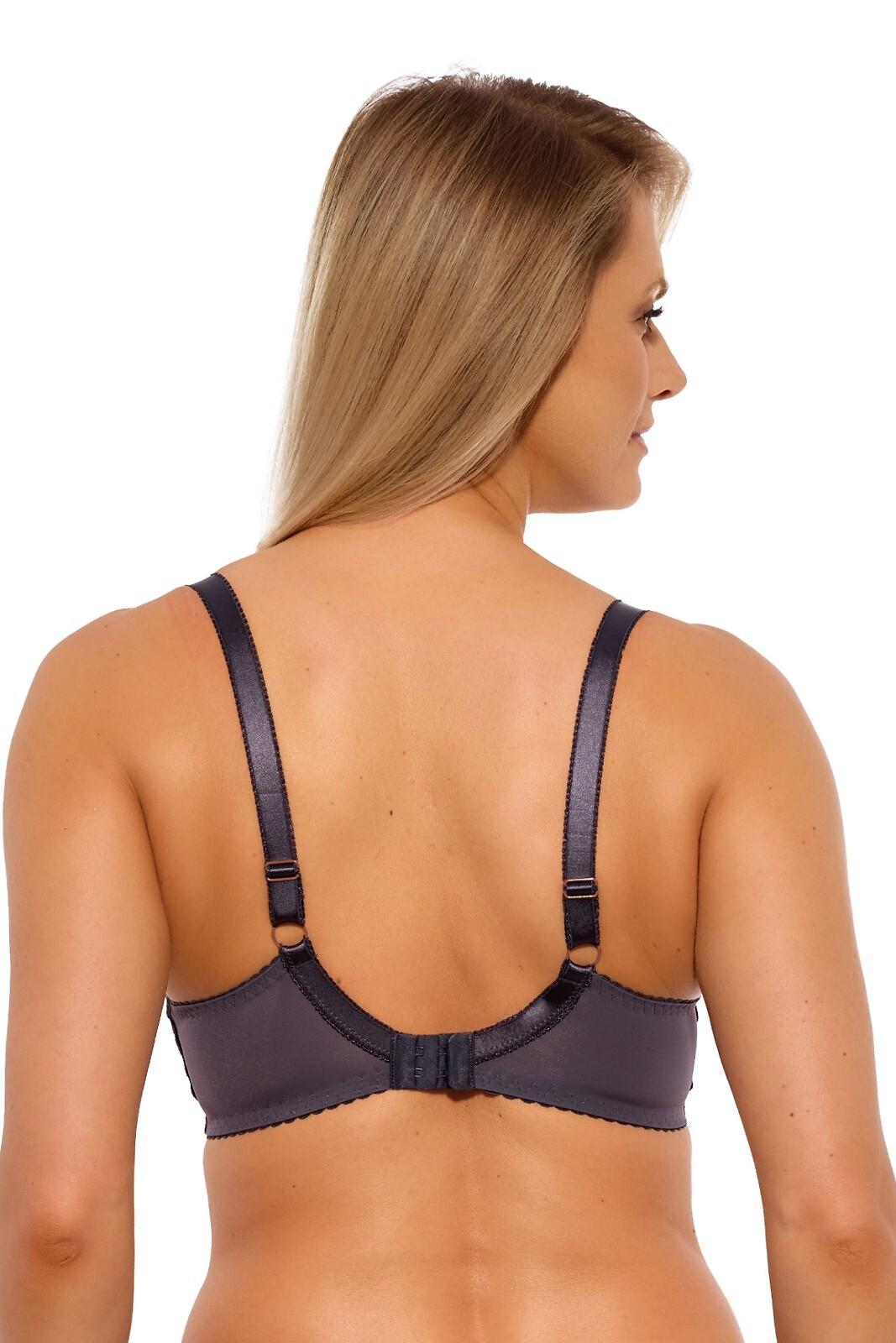 Biustonosz semi soft Gaia BS 1134 Keto Grafitowy