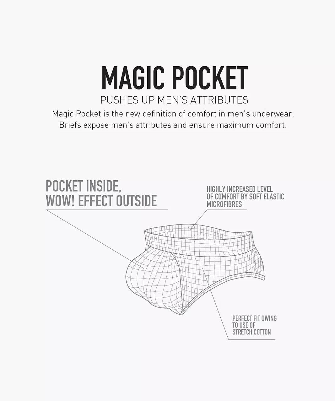 Slipy Atlantic Magic Pocket BMP-1581 S-2XL