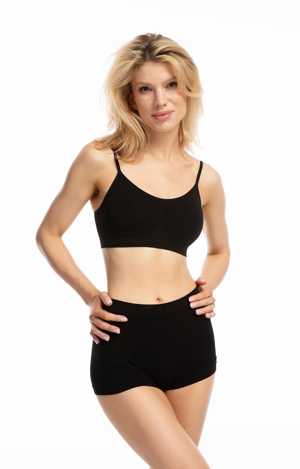 Biustonosz/Top Julimex Bamboo Lounge Bra S-2XL