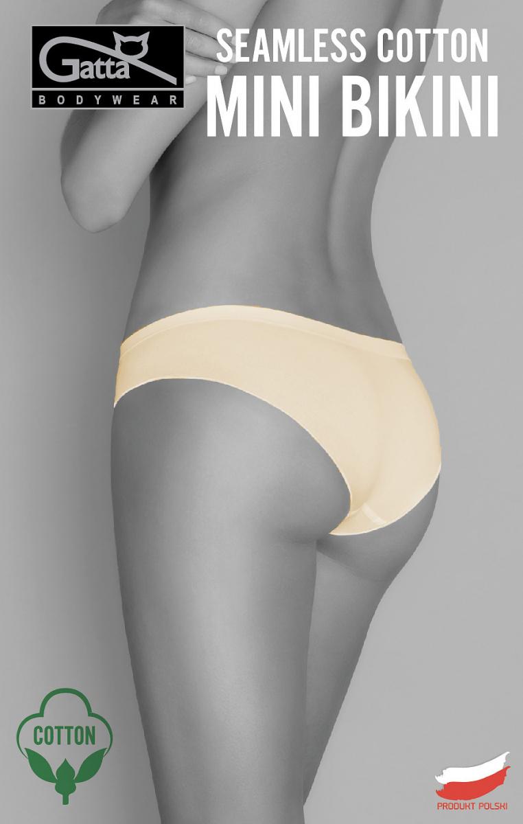 Figi Gatta 41595 Seamless Cotton Mini Bikini S-XL
