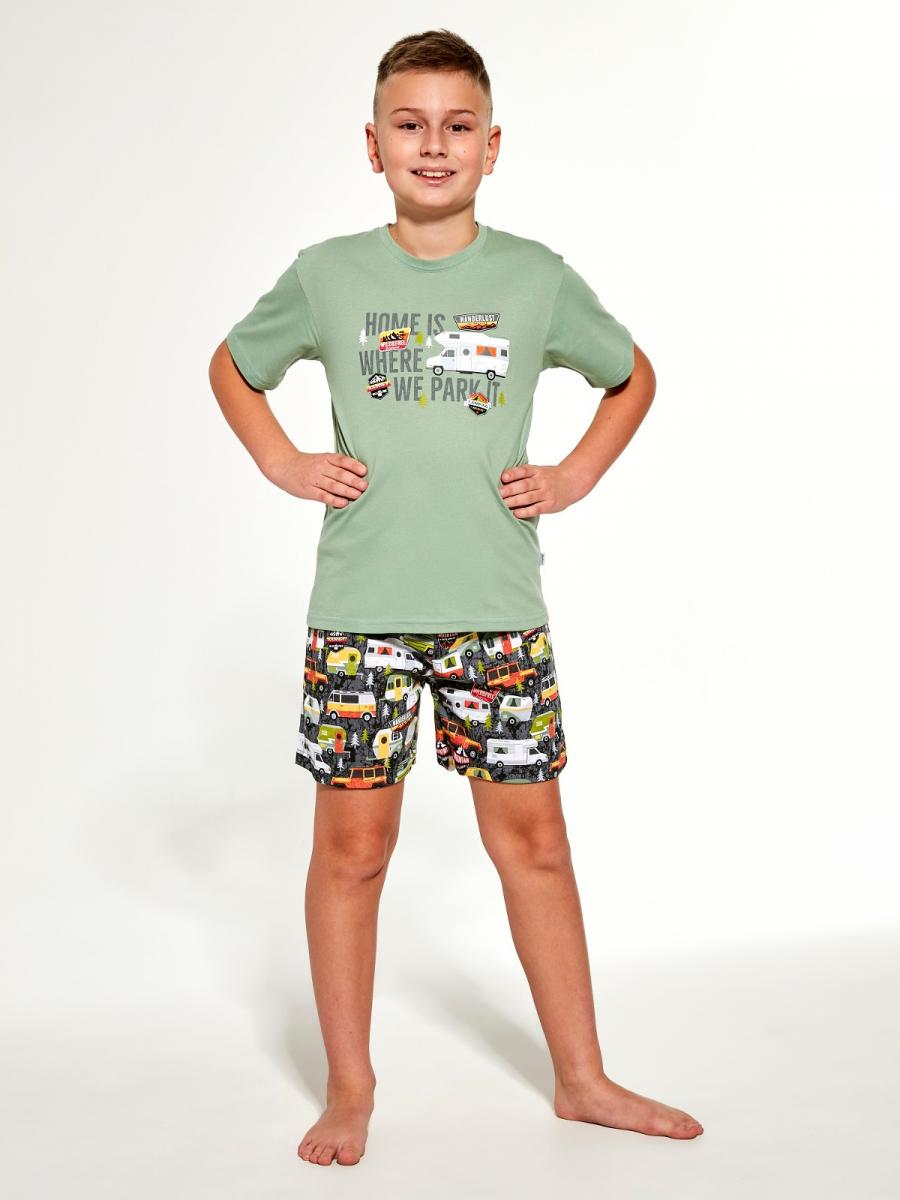 Piżama Cornette Kids Boy 789/98 Camper kr/r 86-128