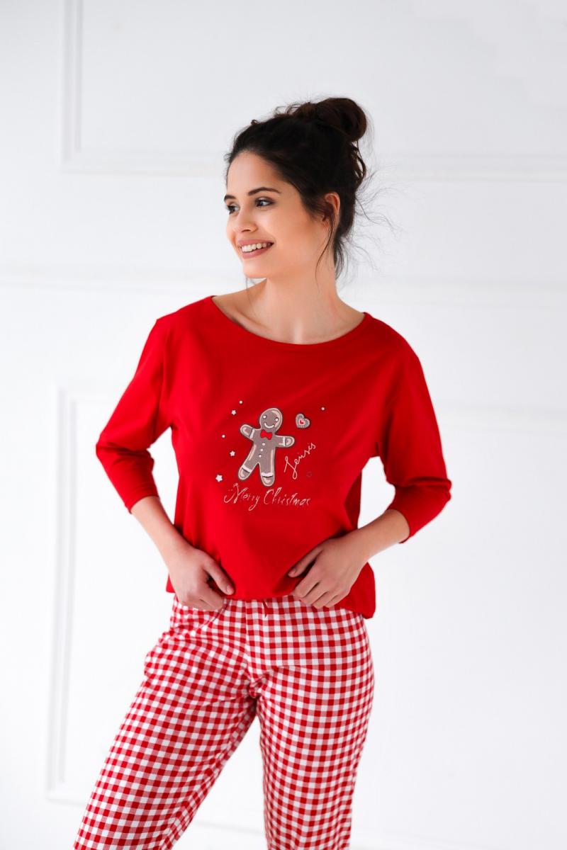 Piżama Sensis Christmas Cookie 3/4 S-XL