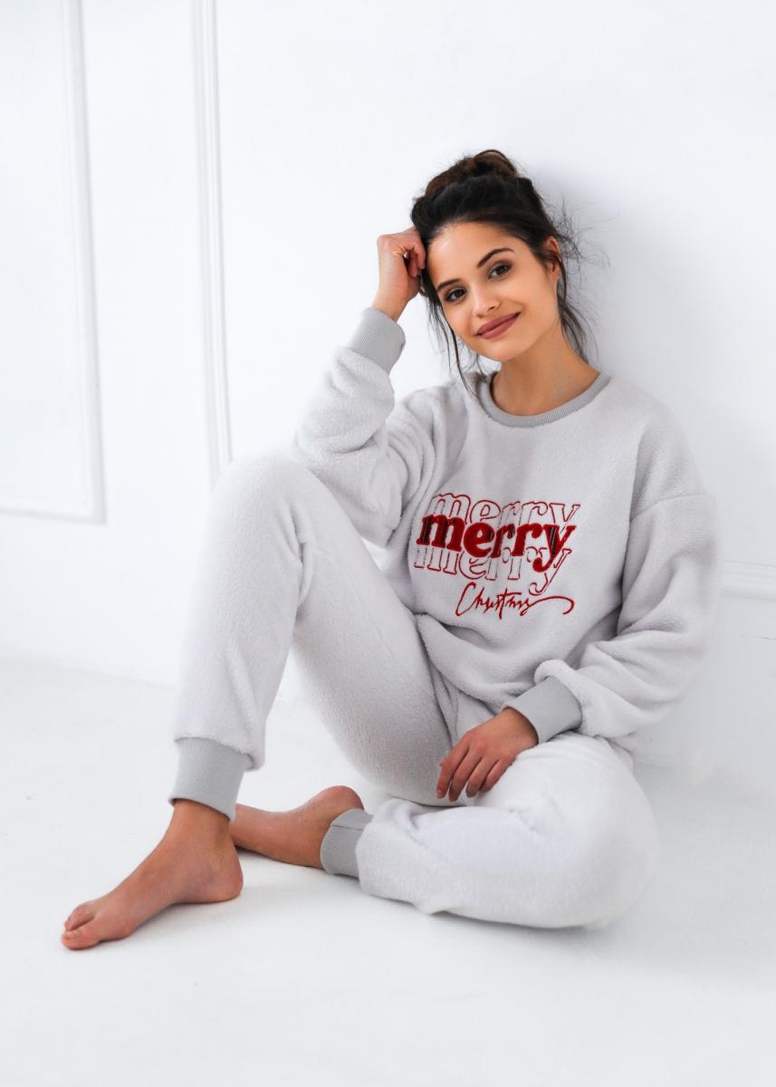 Piżama Sensis Graciana Soft dł/r Christmas S-XL