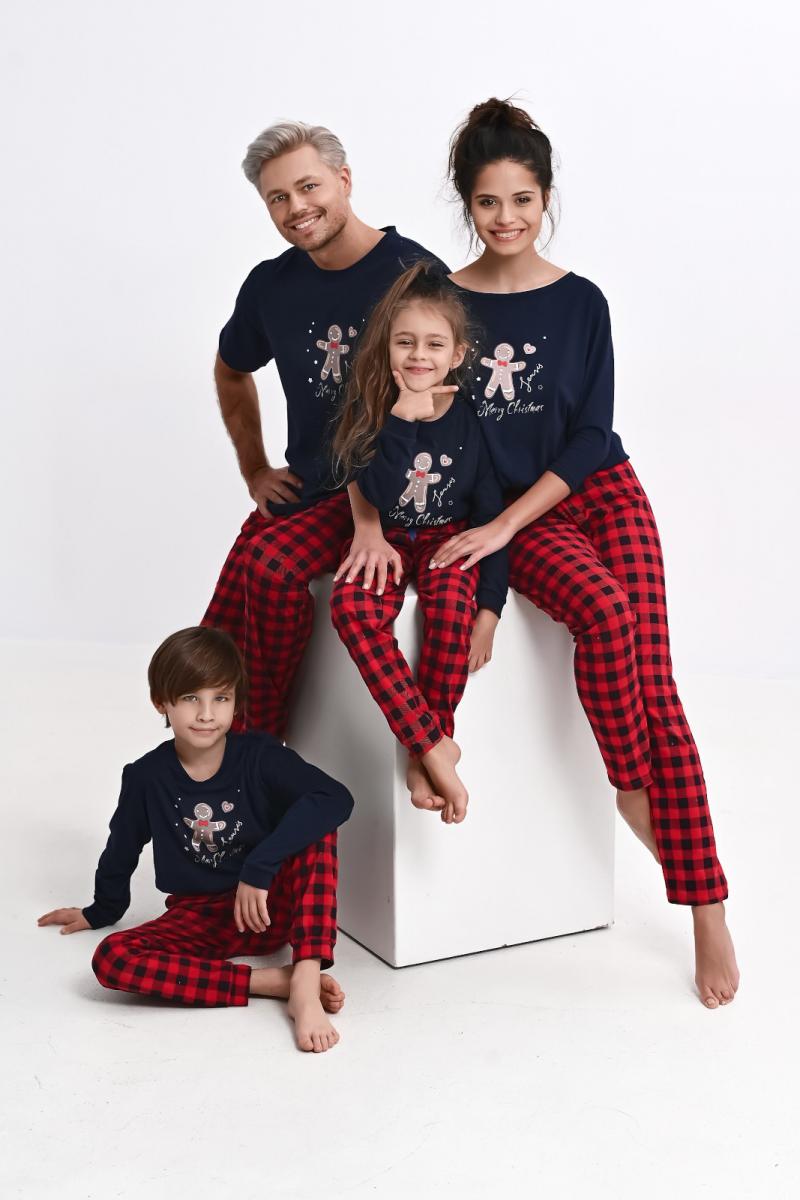 Piżama Sensis Amma Kids Girls dł/r Christmas 110-128