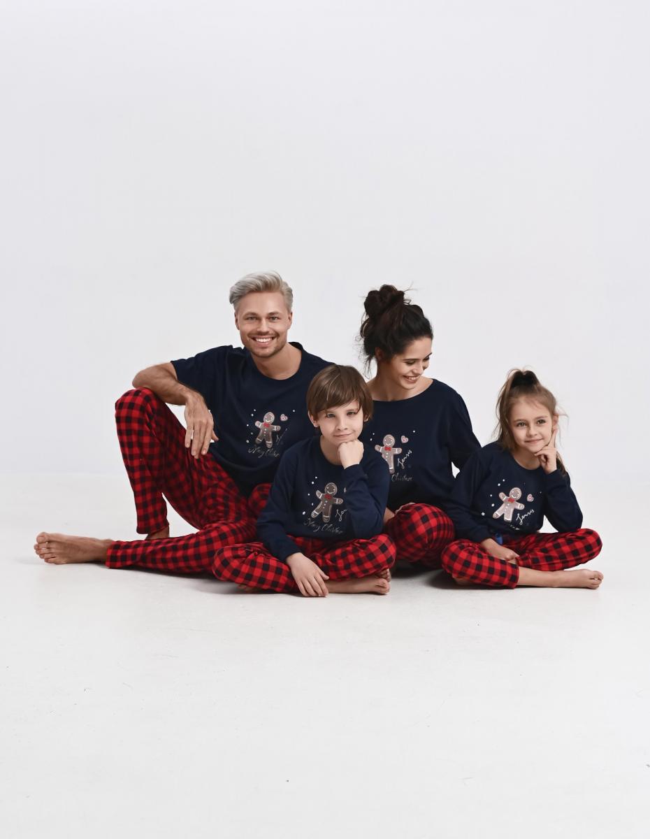 Piżama Sensis Amma Kids Girls dł/r Christmas 110-128