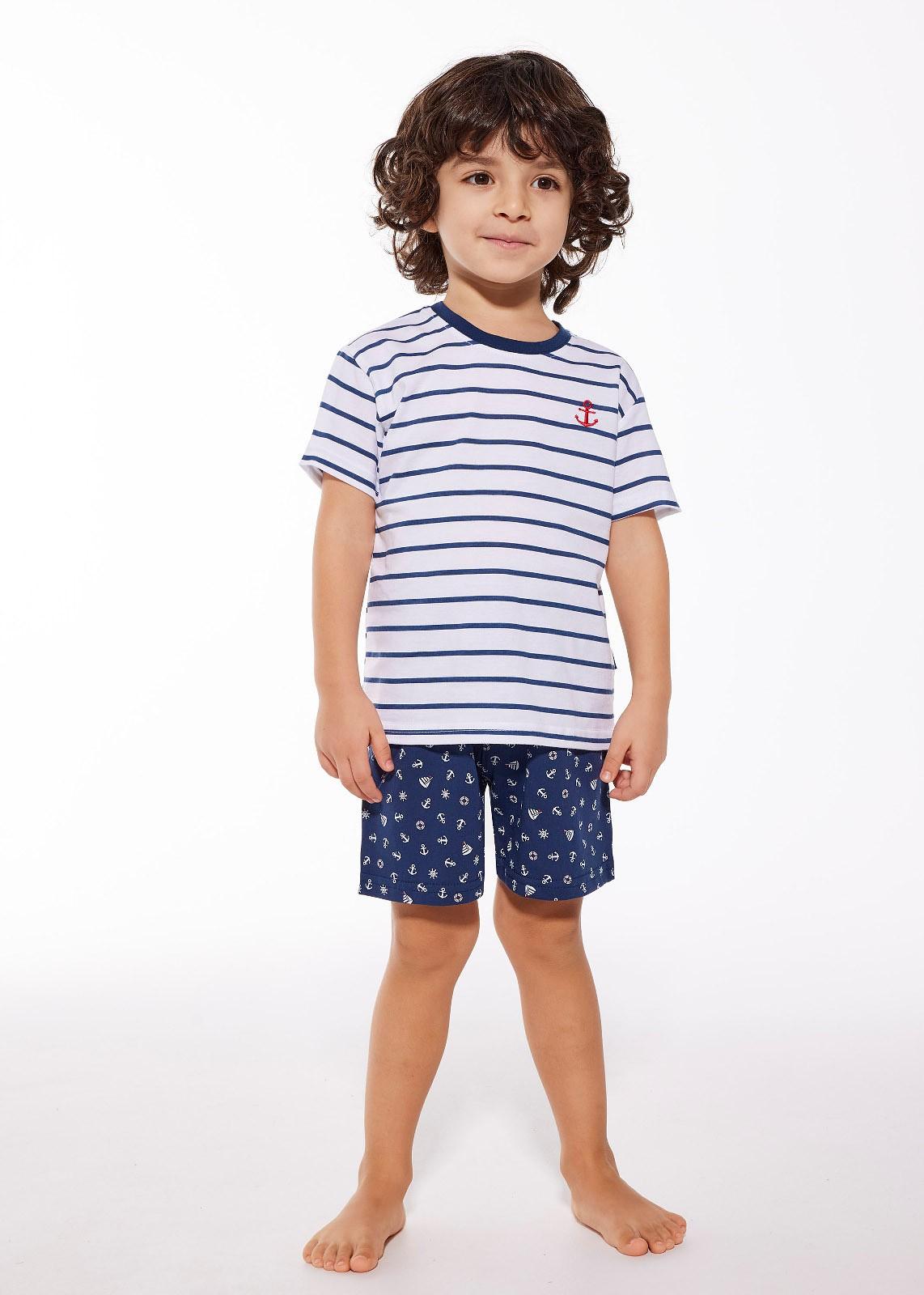 Piżama Cornette Young Boy 802/111 kr/r Marine 134-164