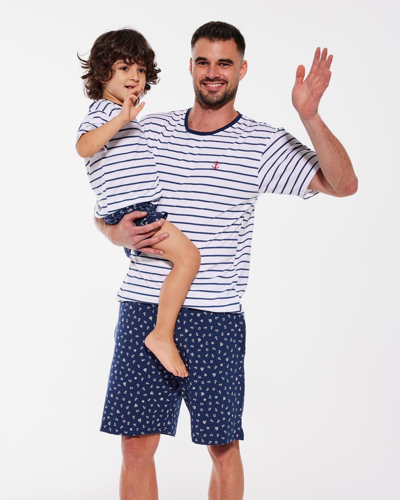 Piżama Cornette Young Boy 802/111 kr/r Marine 134-164