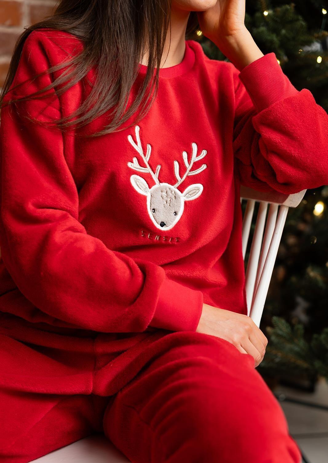 Piżama Sensis Harriet dł/r Christmas S-XL