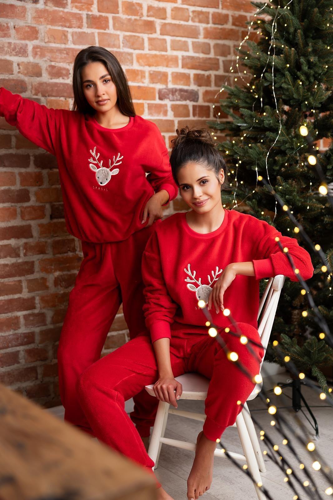 Piżama Sensis Harriet dł/r Christmas S-XL